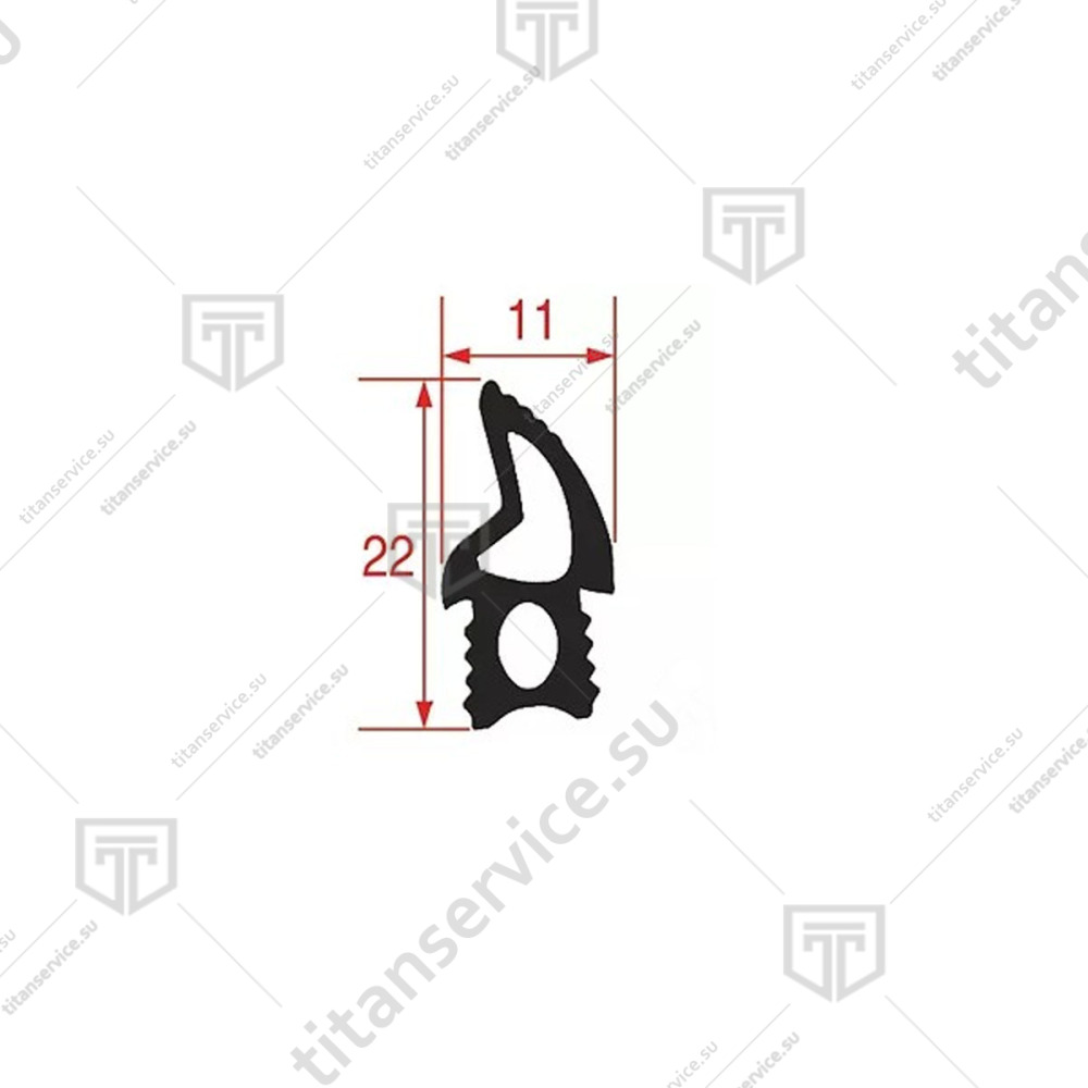 Уплотнение для печи конвекционной Unox LineMiss Cristina XF 135 KGN0003A - фото №4