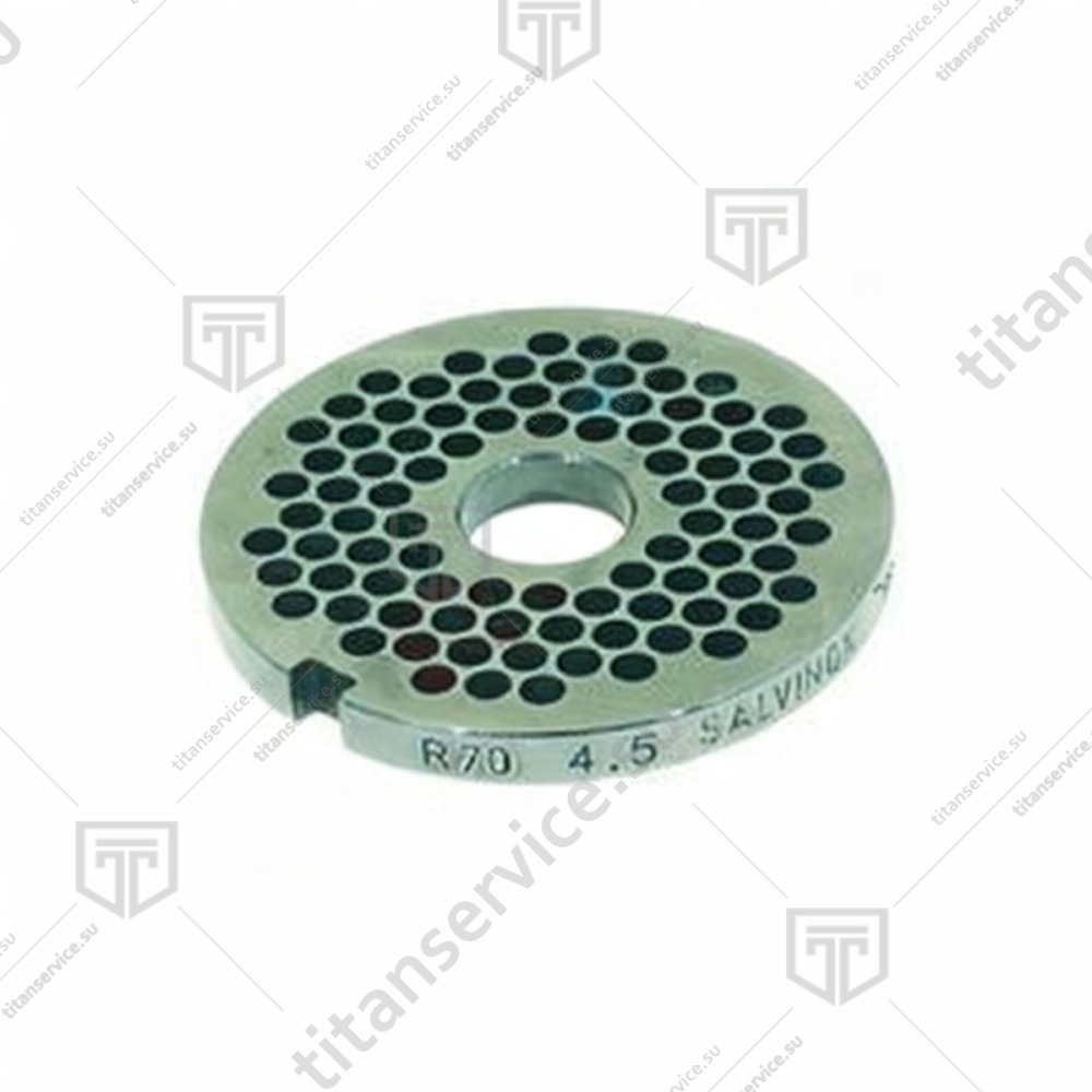 Решетка самозатачивающаяся для мясорубки 4.5мм Fama TS 12 FTS 127U F0408U оригинал - фото №1