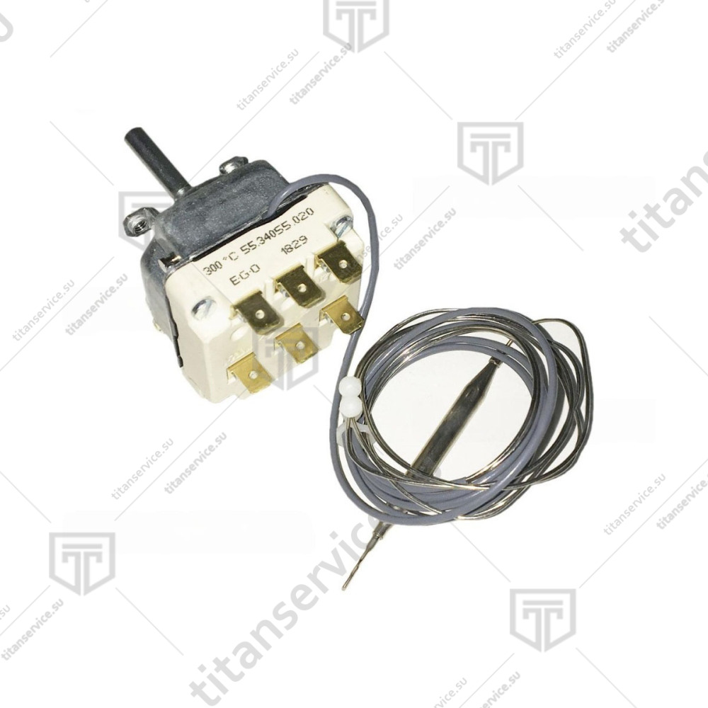 Термостат рабочий 3-х фазный 50-300°C 16A 230В 55.34055.020 - фото №2