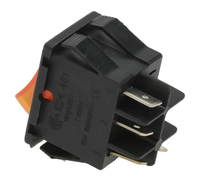 Кнопка оранжевая 16A 250В FAGOR Z213033000