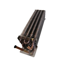 Батарея испарителя б/п (4*4*300, квадр) с выводом трубок слева для холодильных шкафов CM-105, CM-107 ШХ-0,5 Polair 2903064d