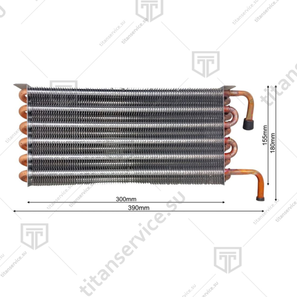Испаритель 4х6 для шкафа холодильного Аркто V0.7-G 414000003 - фото №2