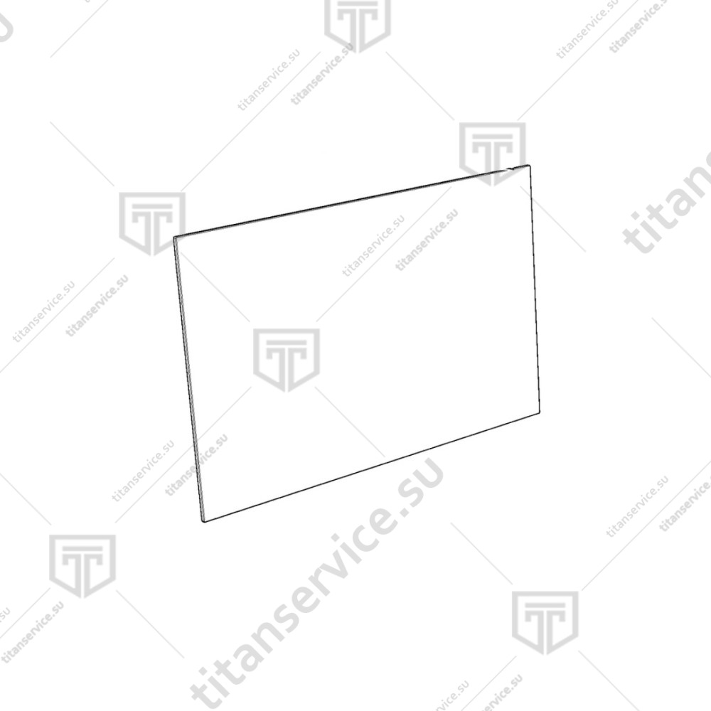Стекло внешнее для печи конвекционной Unox XVC 105 KVT1121B - фото №1
