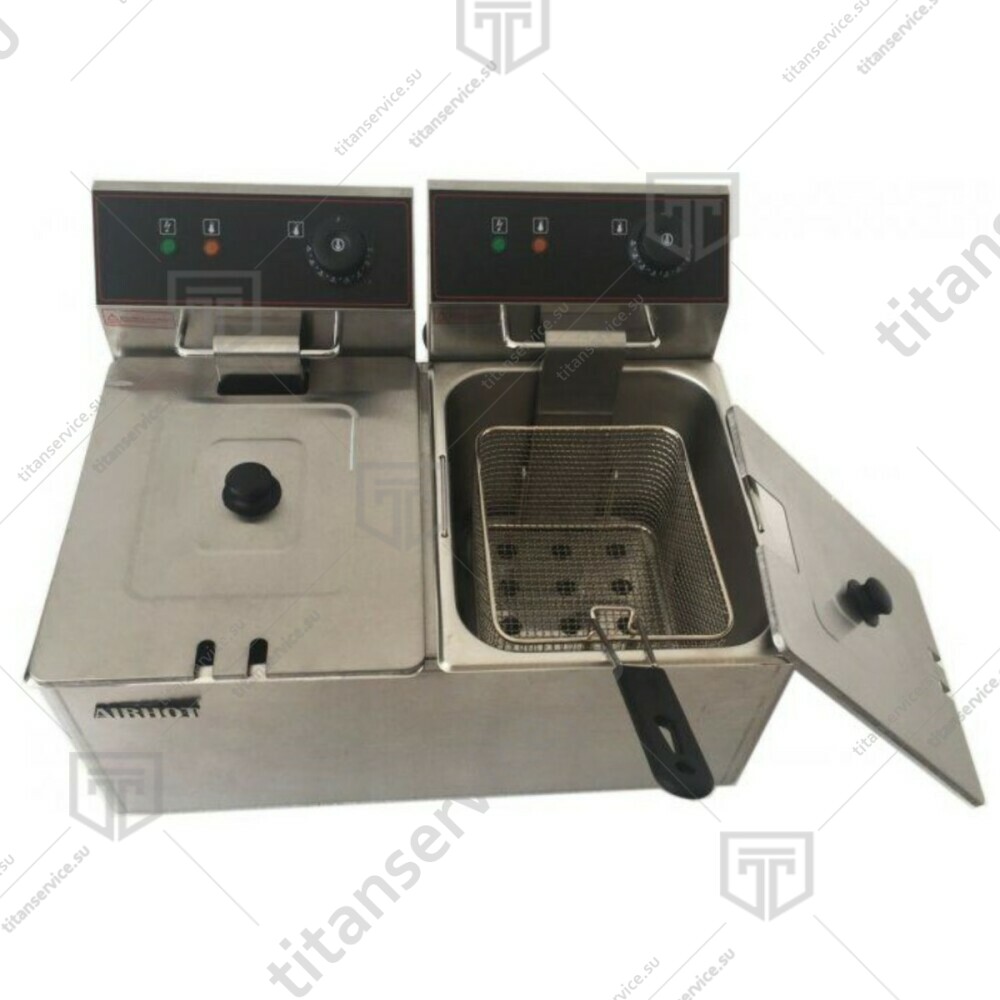 Фритюрница Airhot EF4+4 - фото №2