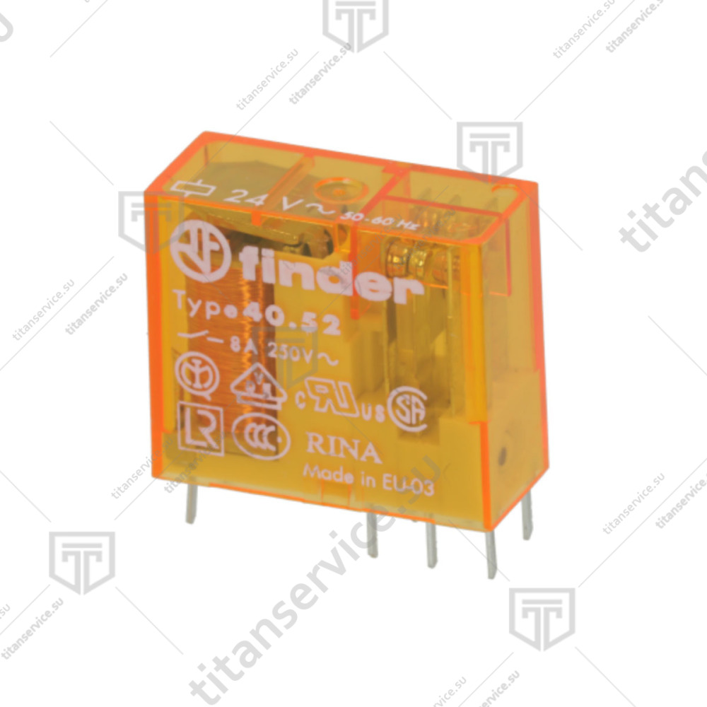 Реле FINDER 40.52.8.024.0000 для посудомоечной машины Dihr AX 3006078 - фото №1