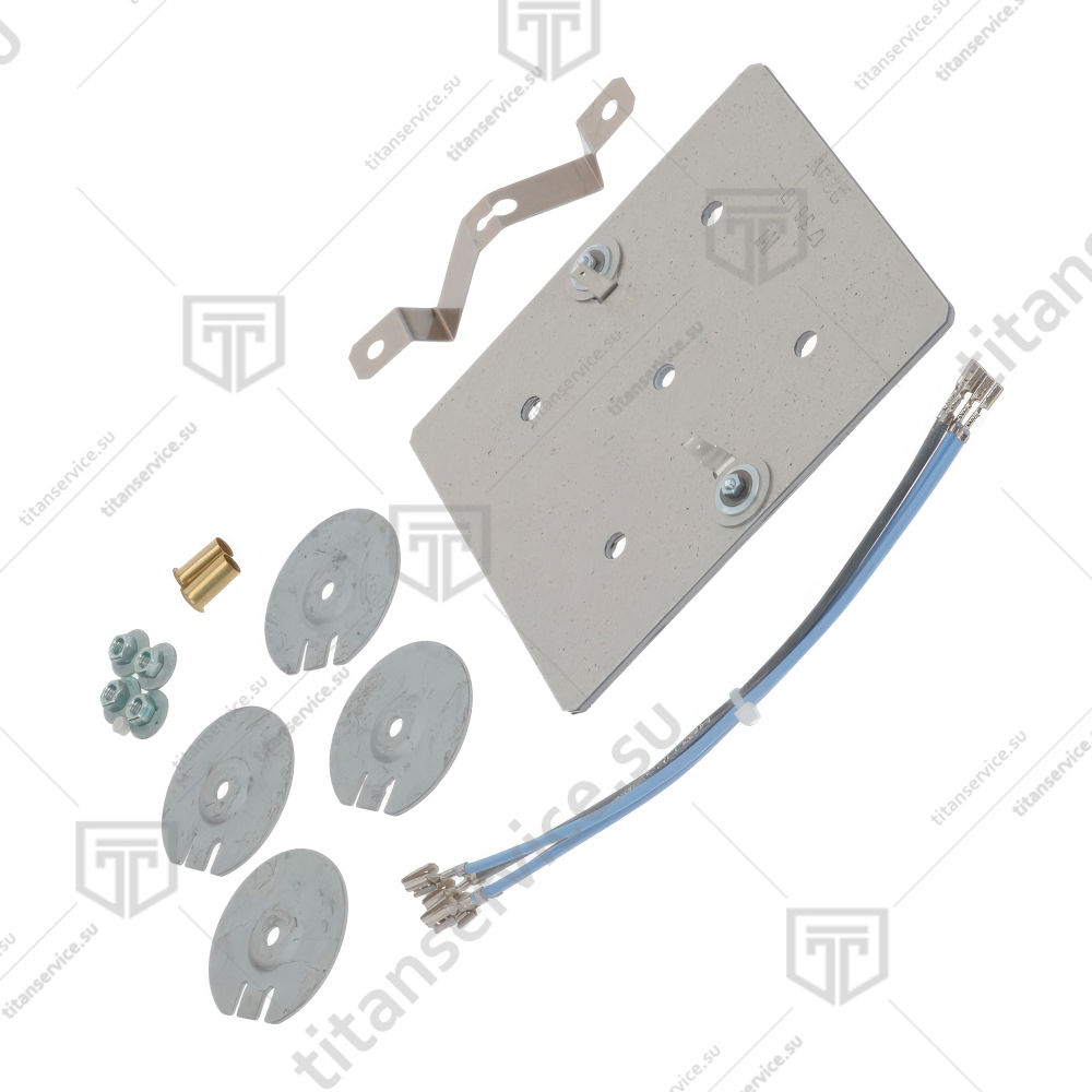 Тэн 1400 Вт 230 В для сковороды VCC Rational 87.00.240/87.00.586 - фото №1