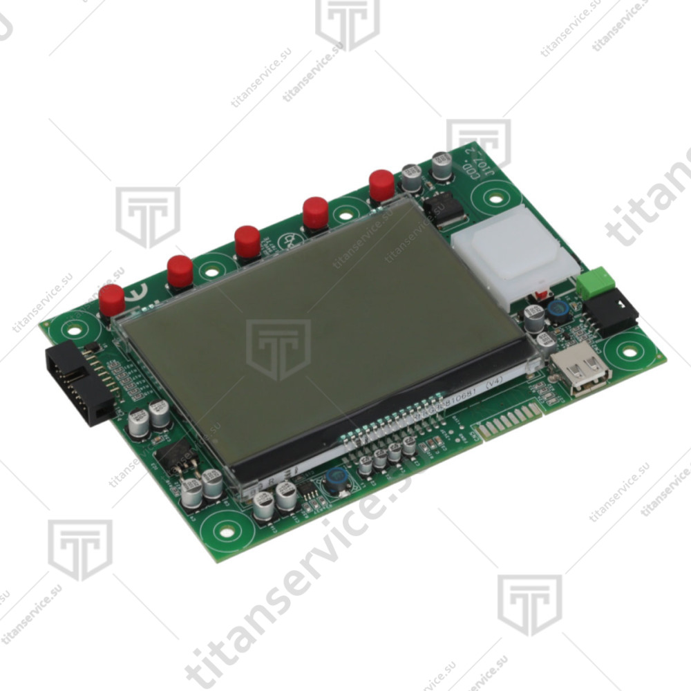 Панель управления с дисплеем версии 09 для котломоечной машины Dihr Granules 900/1000 50650 - фото №3