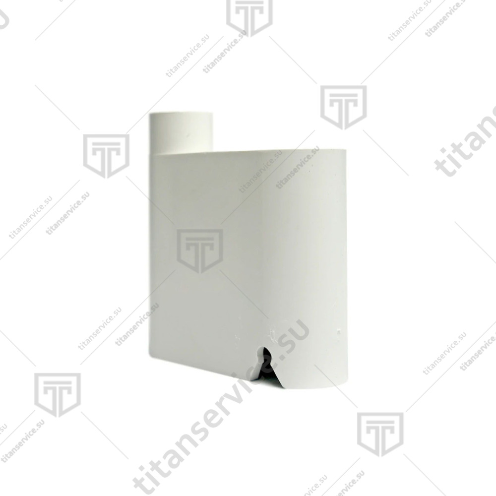Cифон трубки спуска воды (белый) для шкафа холодильного Polair CM107/105-S 2644020d - фото №2