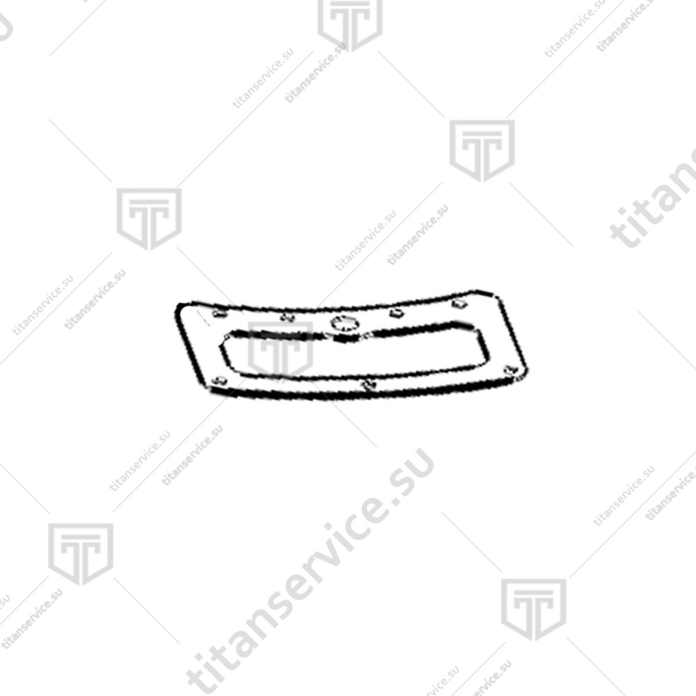 Уплотнение тэна камеры для пароконвектомата Rational iCombi Pro/Classic B/F(E) 46.00.278P - фото №1