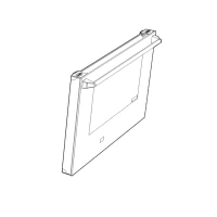 Дверь в сборе для пароконвектомата Unox XVC 105 KDR1121B