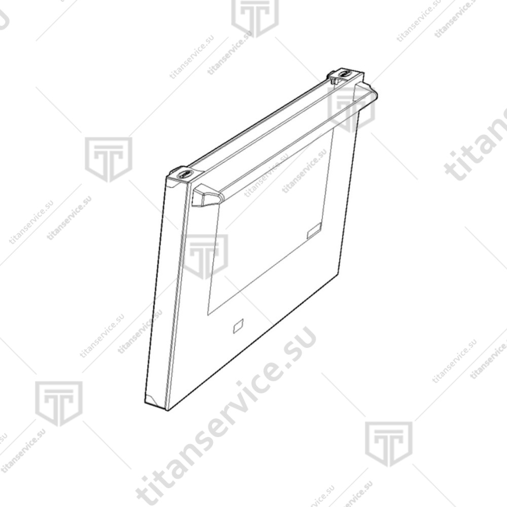 Дверь в сборе для пароконвектомата Unox XVC 105 KDR1121B - фото №1