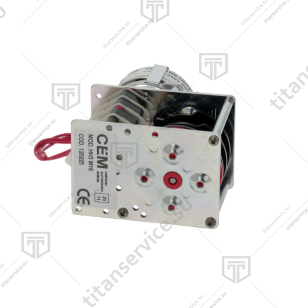 Таймер HH3M16 3 кулачка 120 секунд для стаканомоечной машины Comenda B10-19 120225 - фото №2