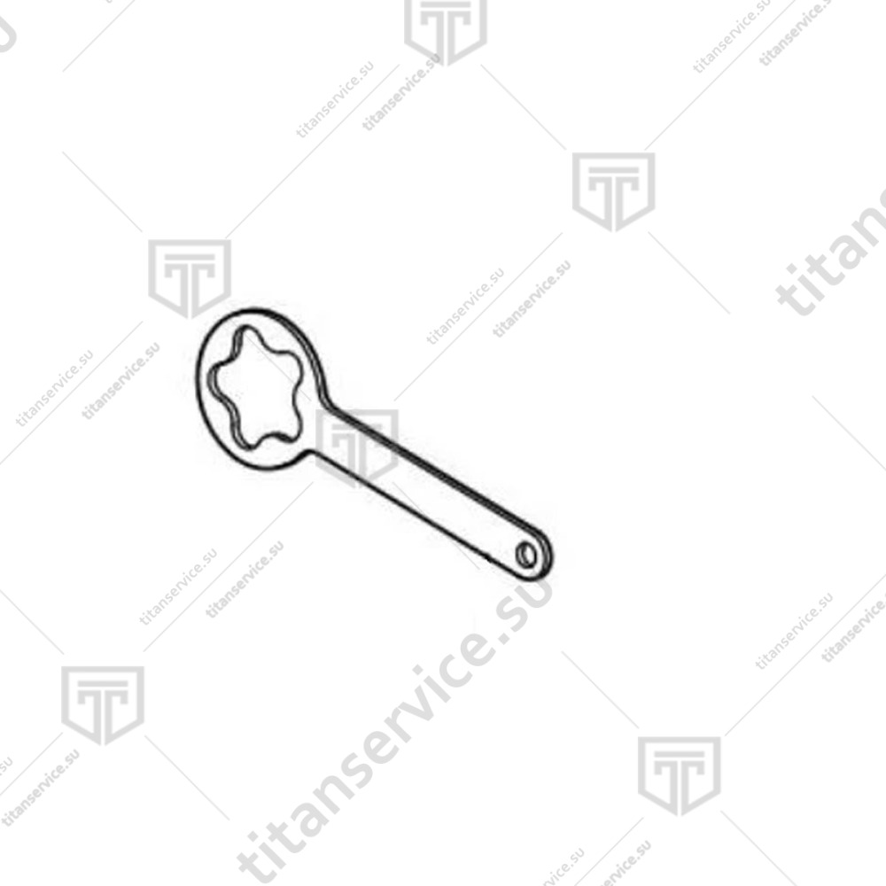 Ключ для машины протирочной Robot Coupe C80 59654 - фото №1