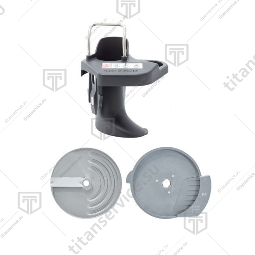 Комплект для нарезки картошки фри 6х6мм овощерезки Robot Coupe CL50 EASYLOADER 49324 - фото №1