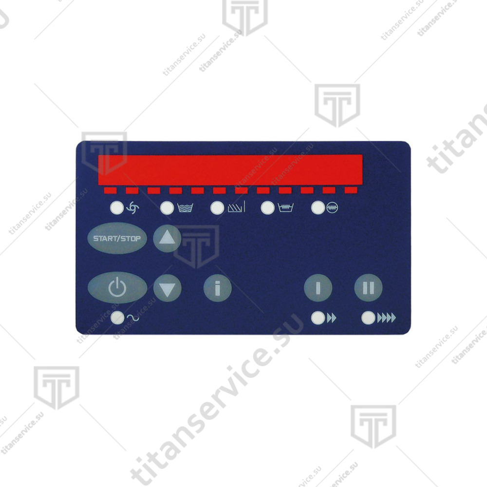 Накладка панели управления TYPE 91-92 для посудомоечной машины Dihr AX 161 391016 - фото №1