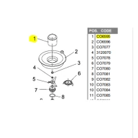 Крышка для блендера Fimar FR150/2150 СО6595