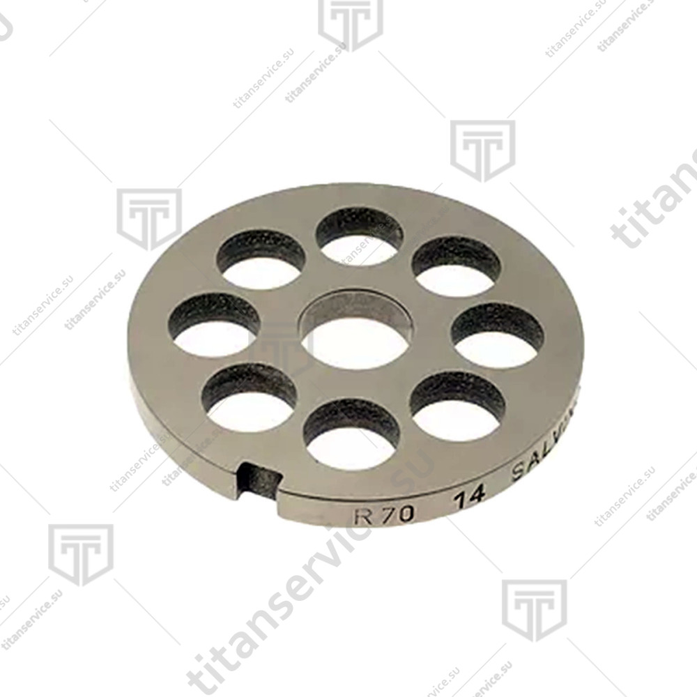 Решетка самозатачивающаяся для мясорубки 14мм Fama TS 12 FTS 127U F3145U - фото №1