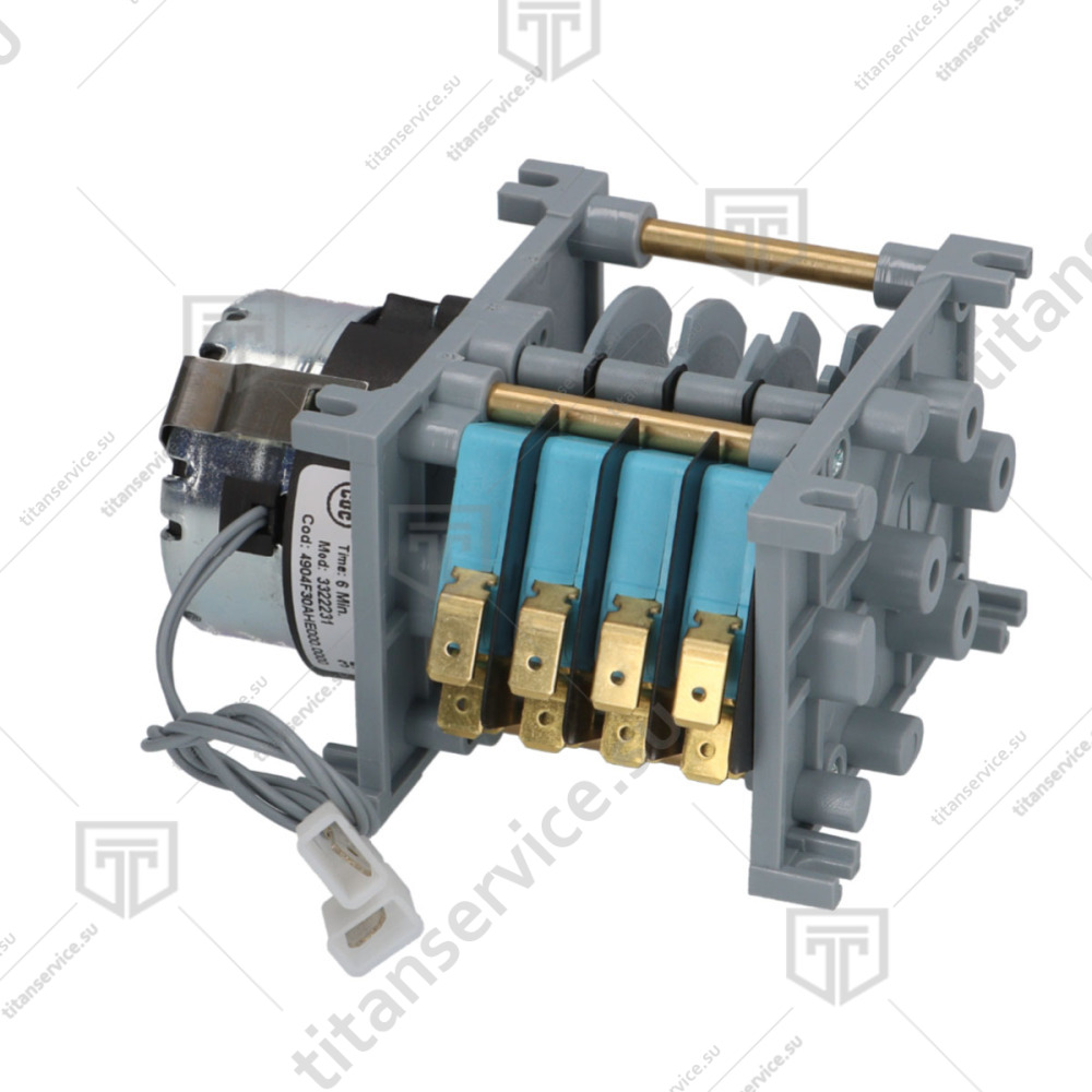 Таймер 4904F3 4 кулачка для посудомоечной машины Dihr HT 11/12 10300117 - фото №1