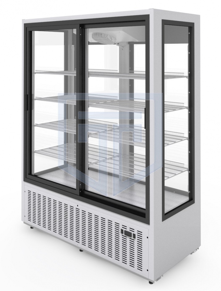 Шкаф-витрина холодильный Марихолодмаш Эльтон 1,5 С - фото №1