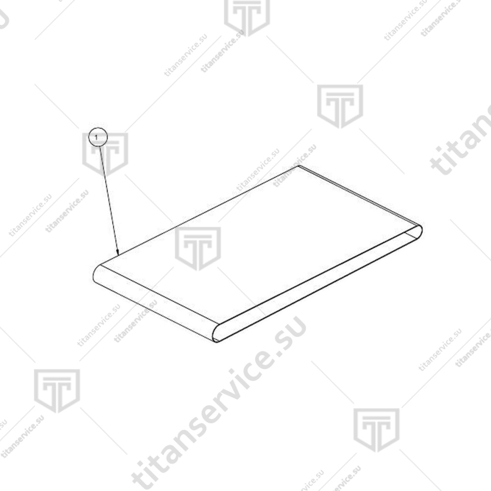 Лента комплект для тестораскатки Flamic SF500BDX850 109270010 - фото №1