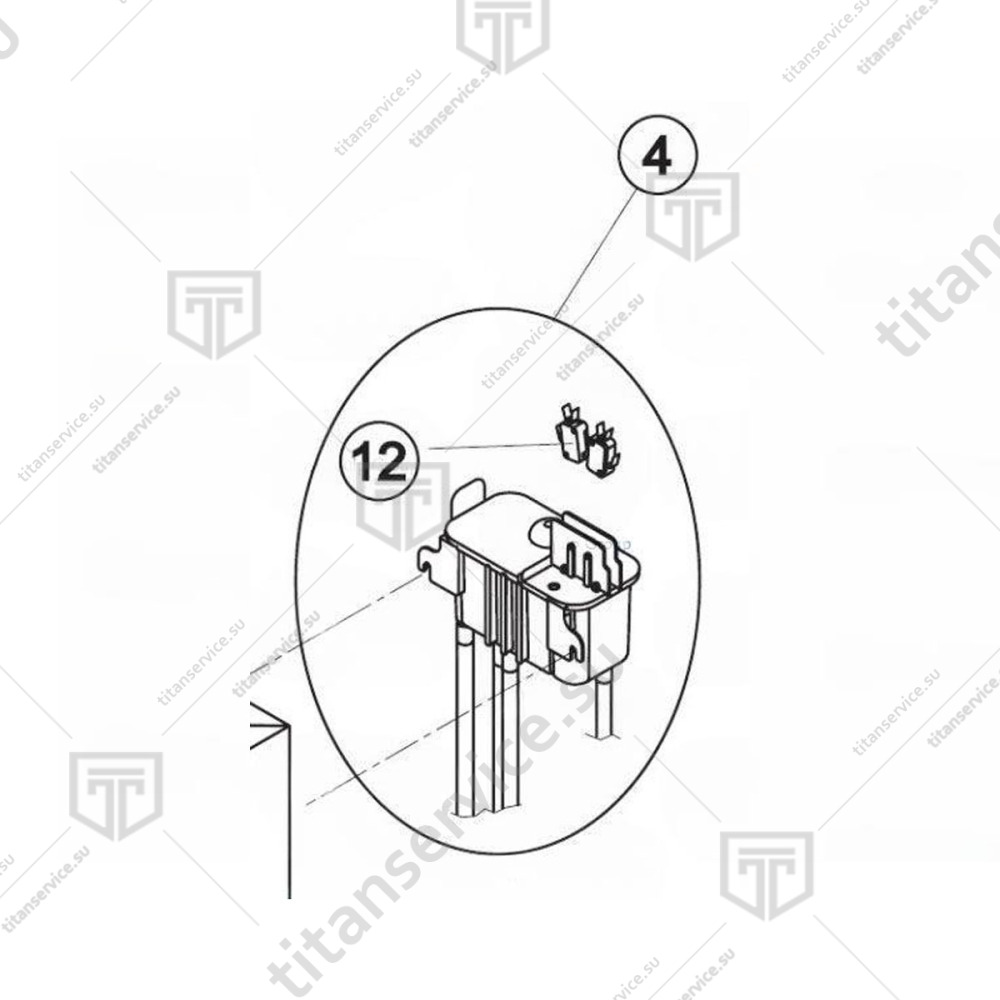 Гидробак для льдогенератора Apach Cook Line AGB155.3 - фото №1