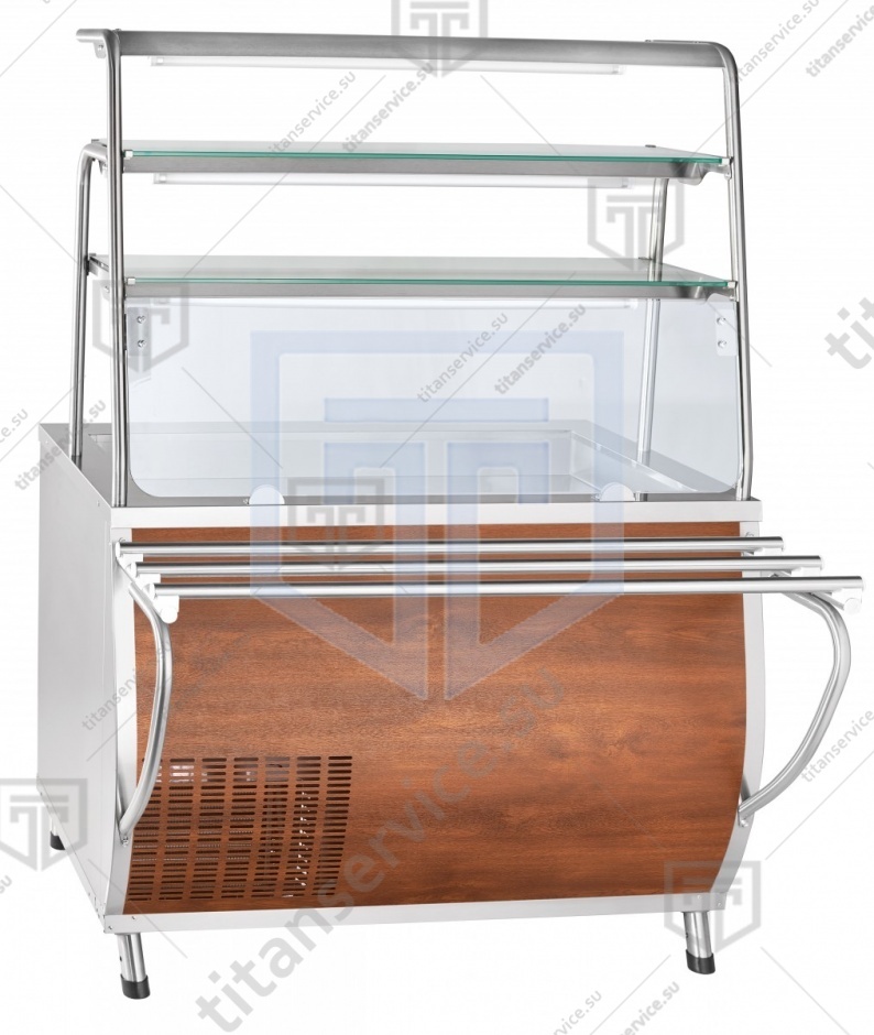 Прилавок холодильный ПВВ(Н)-70Т-НШ кашир. - фото №2
