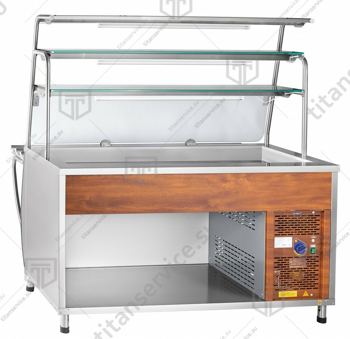 Прилавок холодильный ПВВ(Н)-70Т-01-НШ кашир - фото №1