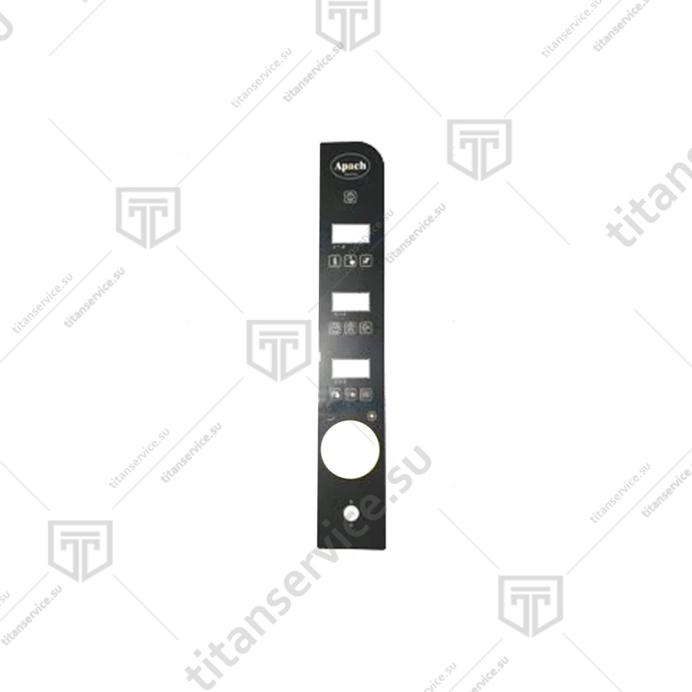 Накладка лицевая панели управления для конвекционной печи Apach Cook Line AB4D FRO2LOMVIN14 - фото №1
