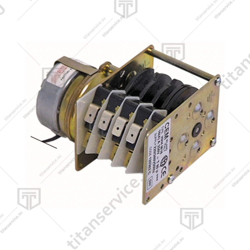 Таймер HH4M16 4 кулачка 120 секунд для стаканомоечной машины Comenda B/LB 120262 - фото №1