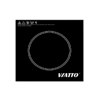Стекло термостойкое 278,5x278,5x4мм для индукционной плиты Viatto VA-IC3504/3506