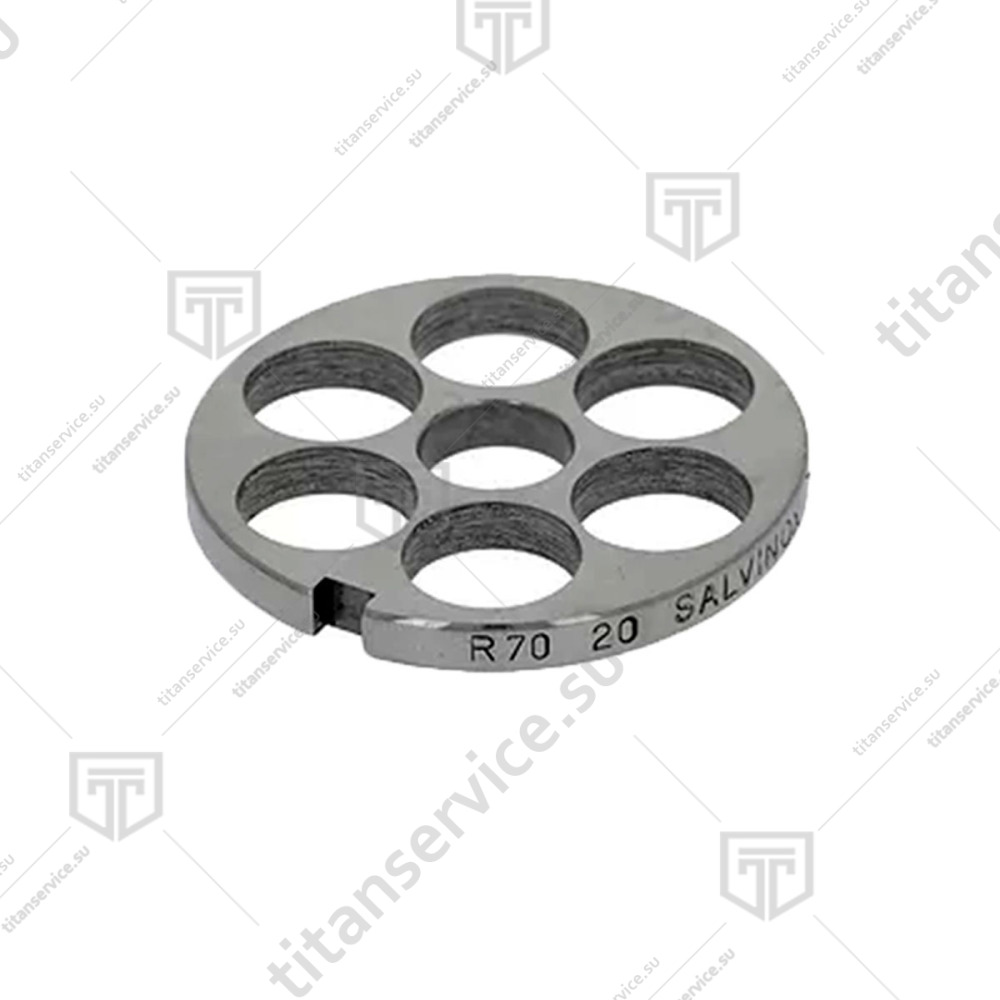 Решетка самозатачивающаяся для мясорубки 20мм Fama TS 12 FTS 127U F3148U - фото №1