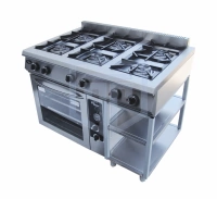 Плита газовая Гриль-Мастер Ф6ЖТЛПДГ духовка с 2 горелками