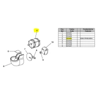 Двигатель для барного комбайна Fimar TFA3P CO1433