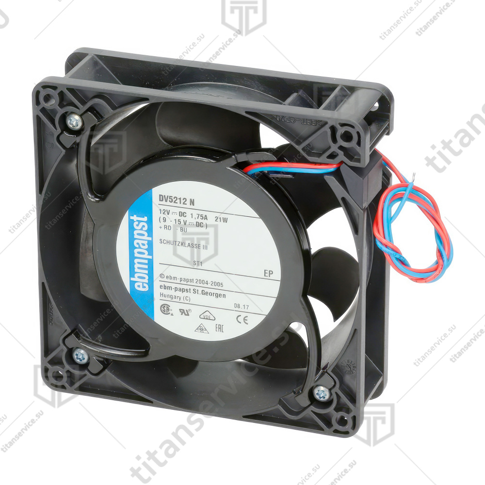 Вентилятор охлаждения 127x127x38 мм для пароконвектомата SCC Rational 40.02.899 - фото №1