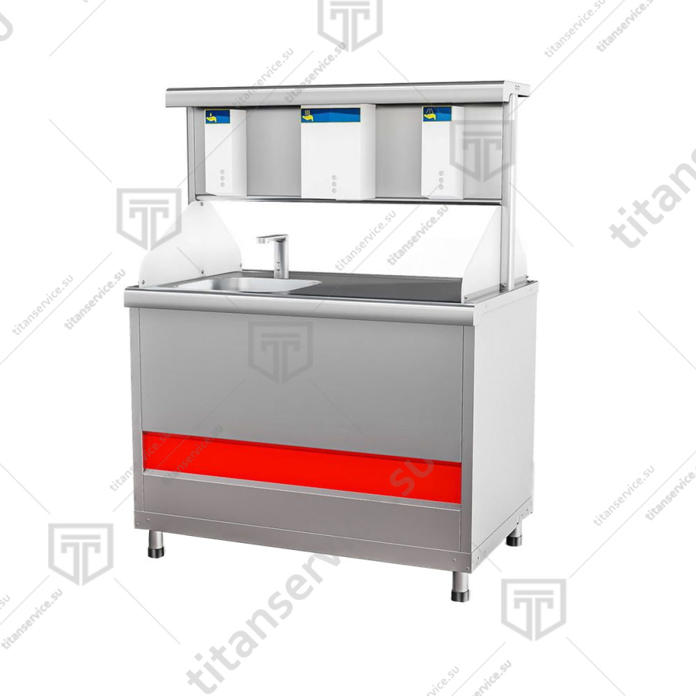 Прилавок-витрина для дезинфекции рук Abat ПВДР-70КМ 21000009834 - фото №2