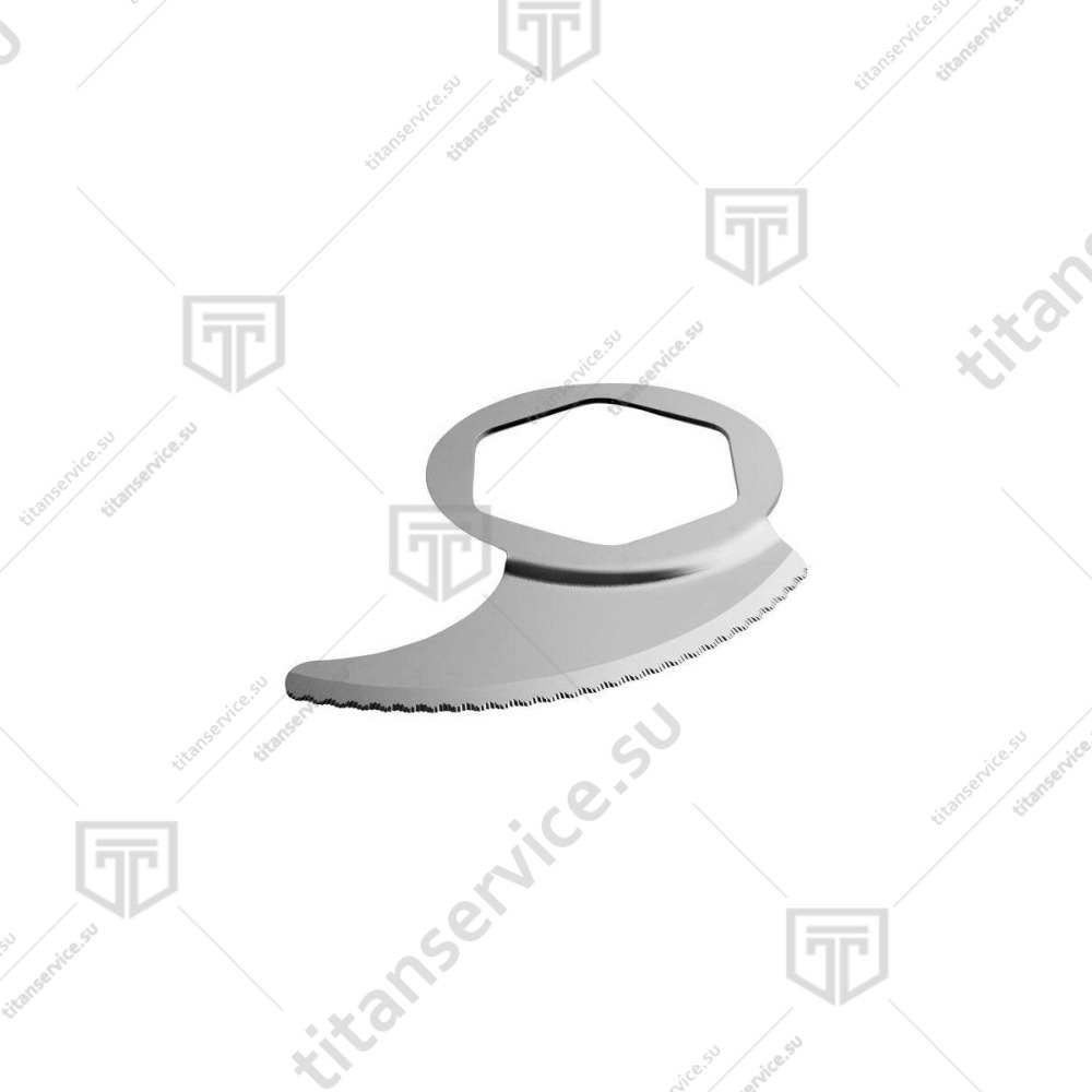 Лезвие ножа  с мелкими зубцами для куттера Robot Coupe R7 49166 - фото №1