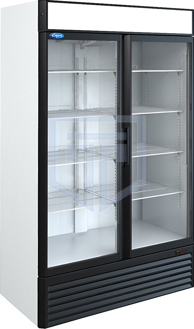 Шкаф-витрина холодильный Марихолодмаш Капри 1,12 СК - фото №1