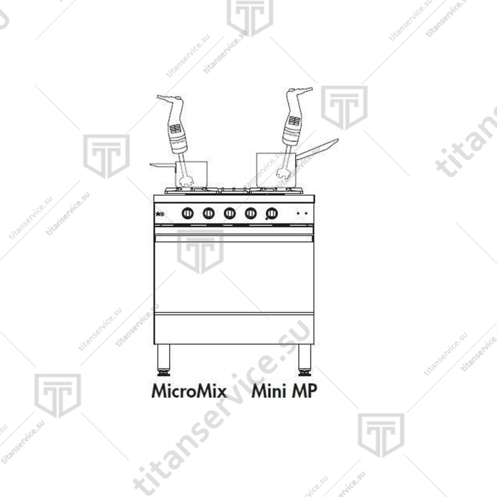 Миксер ручной Robot Coupe Mini MP 190 Combi - фото №9
