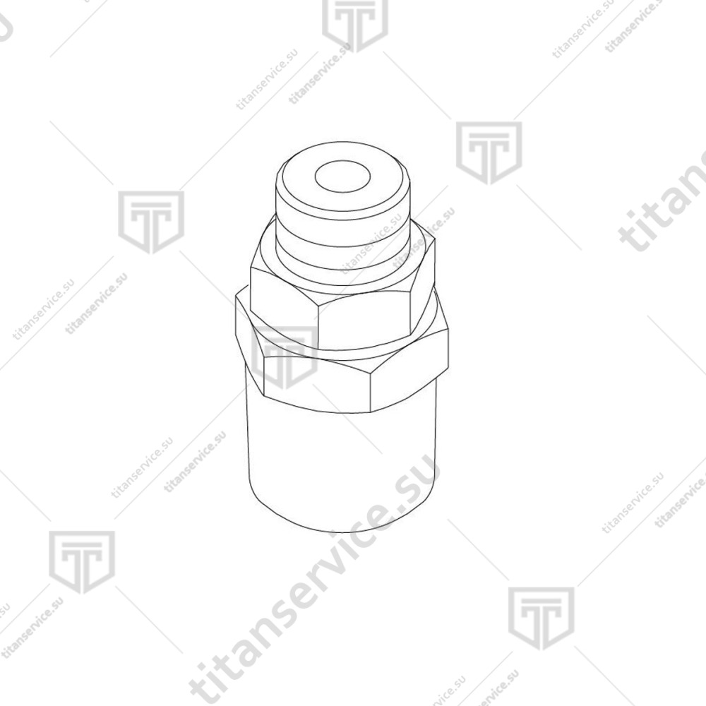 Обратный клапан  M1/8"-M1/8" OT57 для кофемашины Sanremo Opera 2.0 10652024A - фото №1