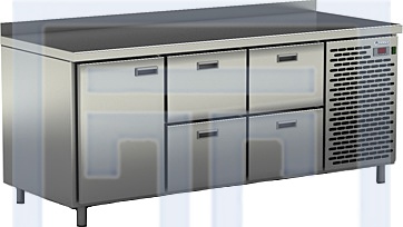 Стол холодильный Cryspi СШС-4,1 GN-1850 - фото №1