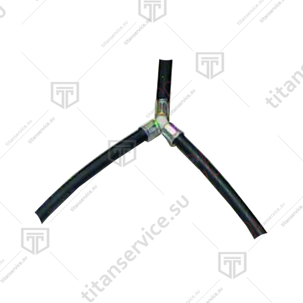 Тройник в сборе для котломоечной машины Dihr LP3 S Plus 91111 - фото №1