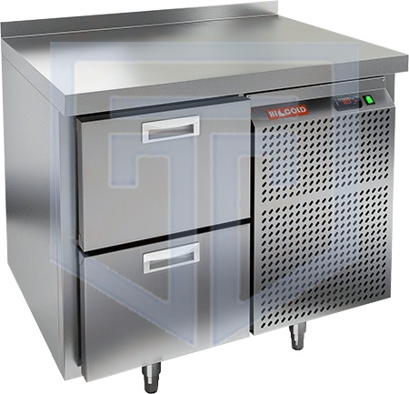 Морозильный стол HICOLD GN 2 BR3 BT - фото №1