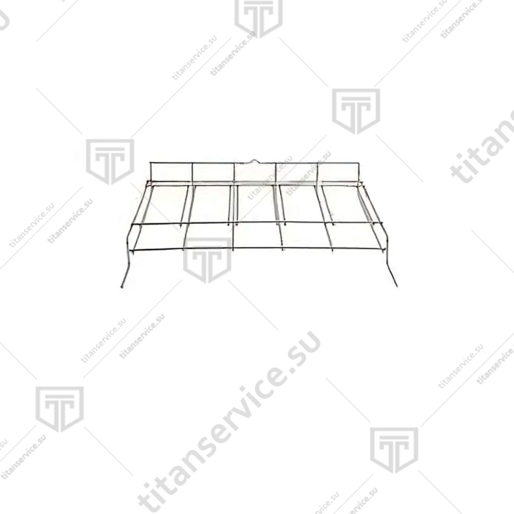 Суппорт боковой на 6 поддонов для печи конвекционной Unox XB603/604 GR1005A0 - фото №1