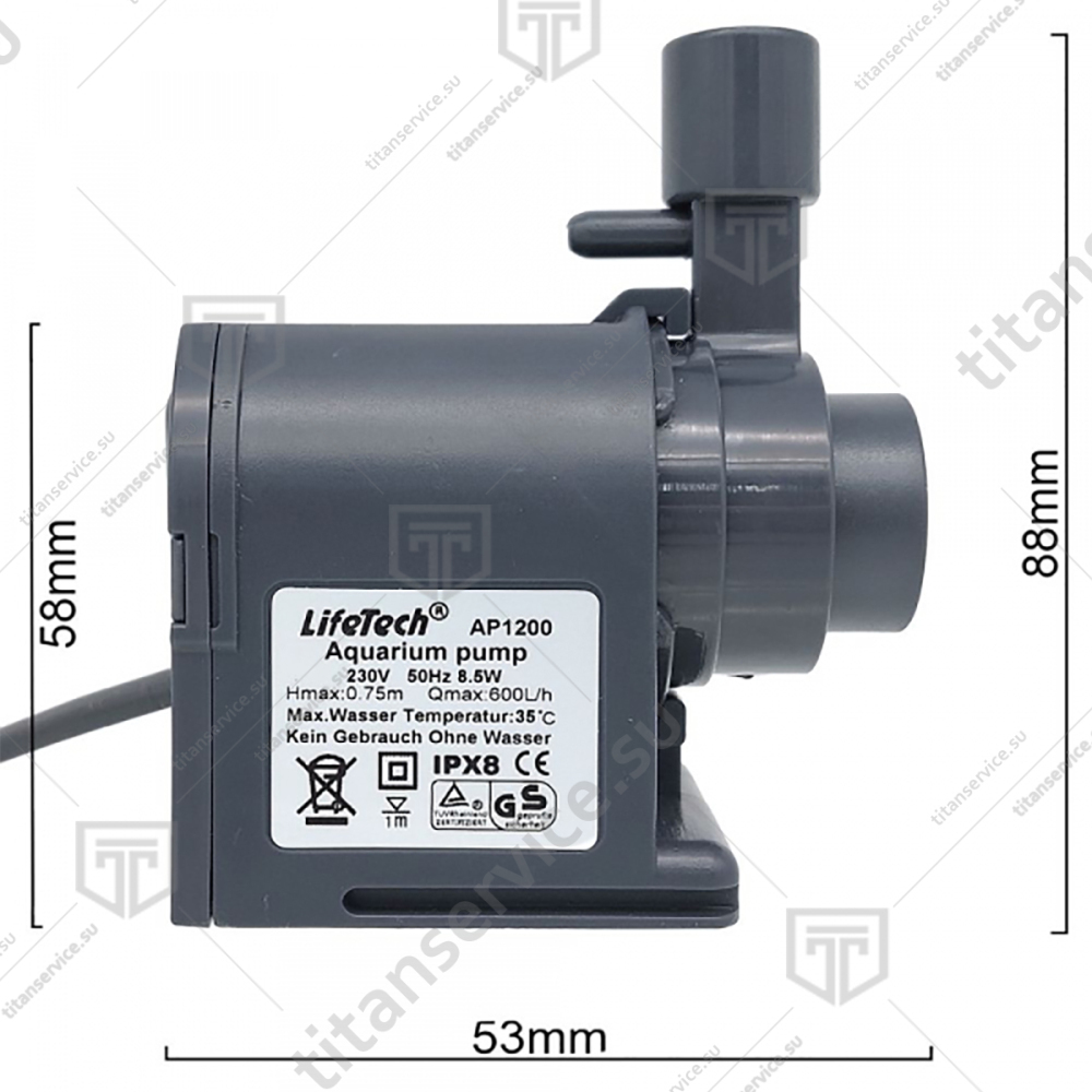 Помпа для льдогенератора IC-35/65 Cooleq - фото №2