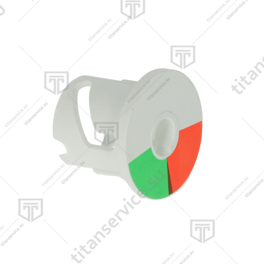 Диск поворотный зеленый/оранжевый для посудомоечной машины Dihr 15824 - фото №1