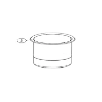 Чаша для мармита-горшочка Hurakan HKN-SB57