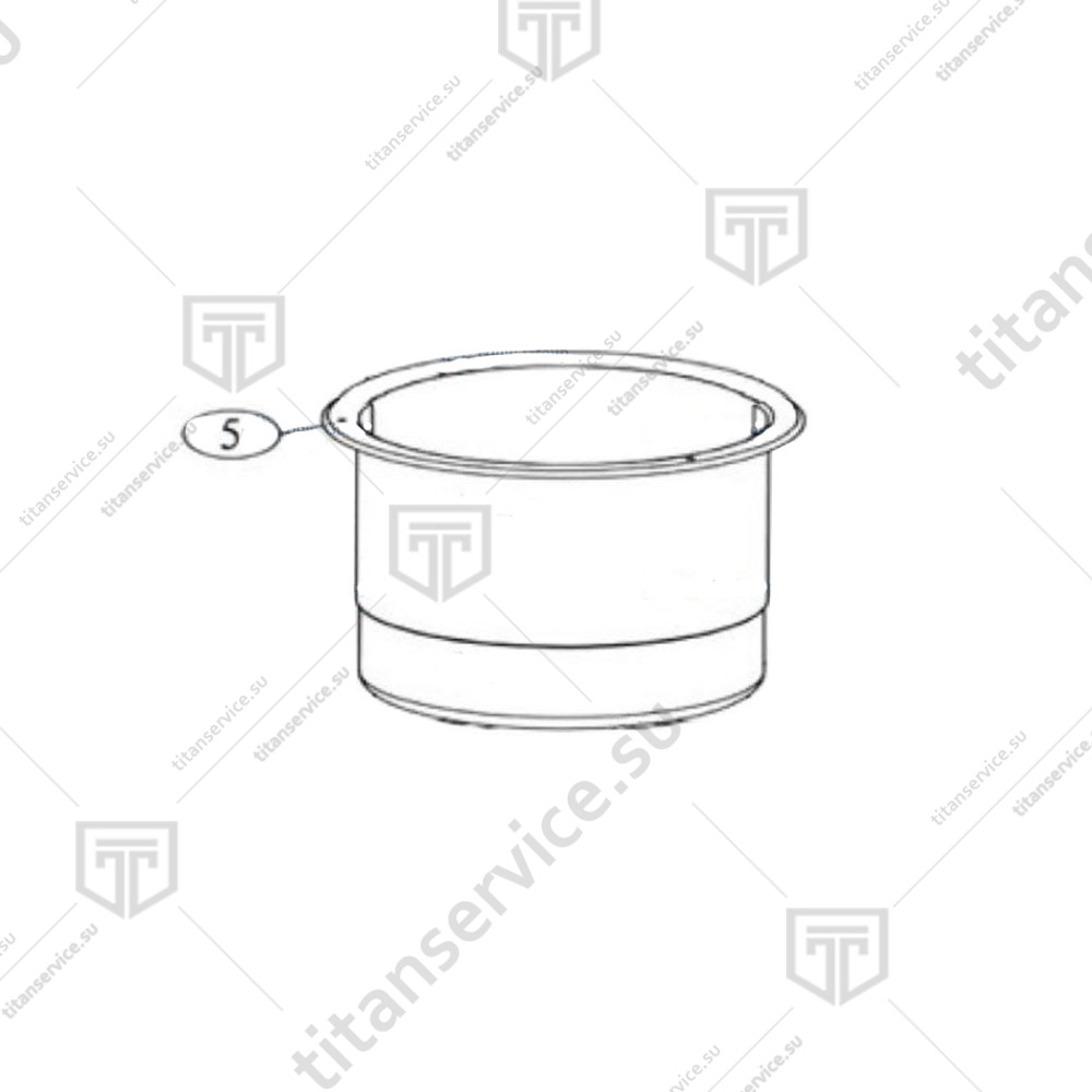 Чаша для мармита-горшочка Hurakan HKN-SB57 - фото №1