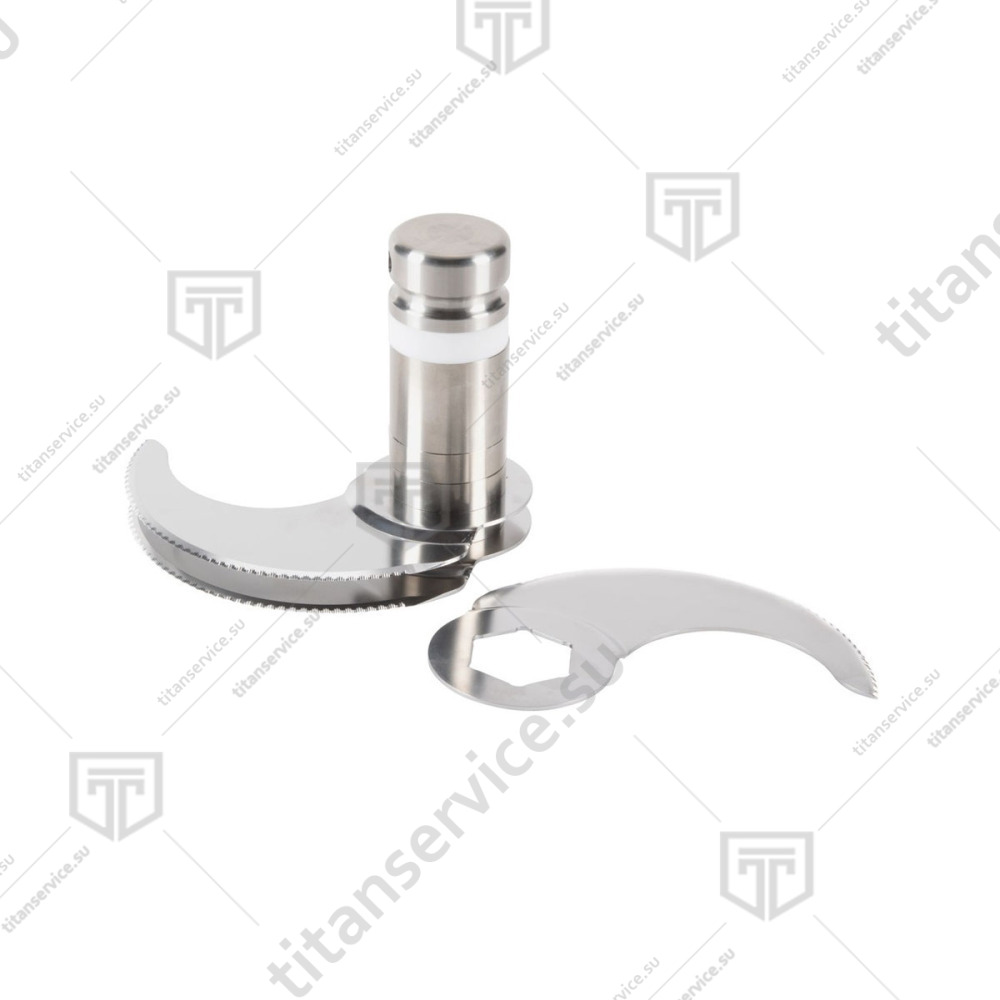 Нож с мелкими зубчиками для куттера Robot Coupe R10 27386 - фото №1