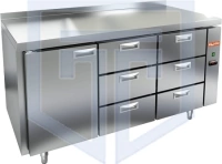 Морозильный стол HICOLD GN 133/BT P