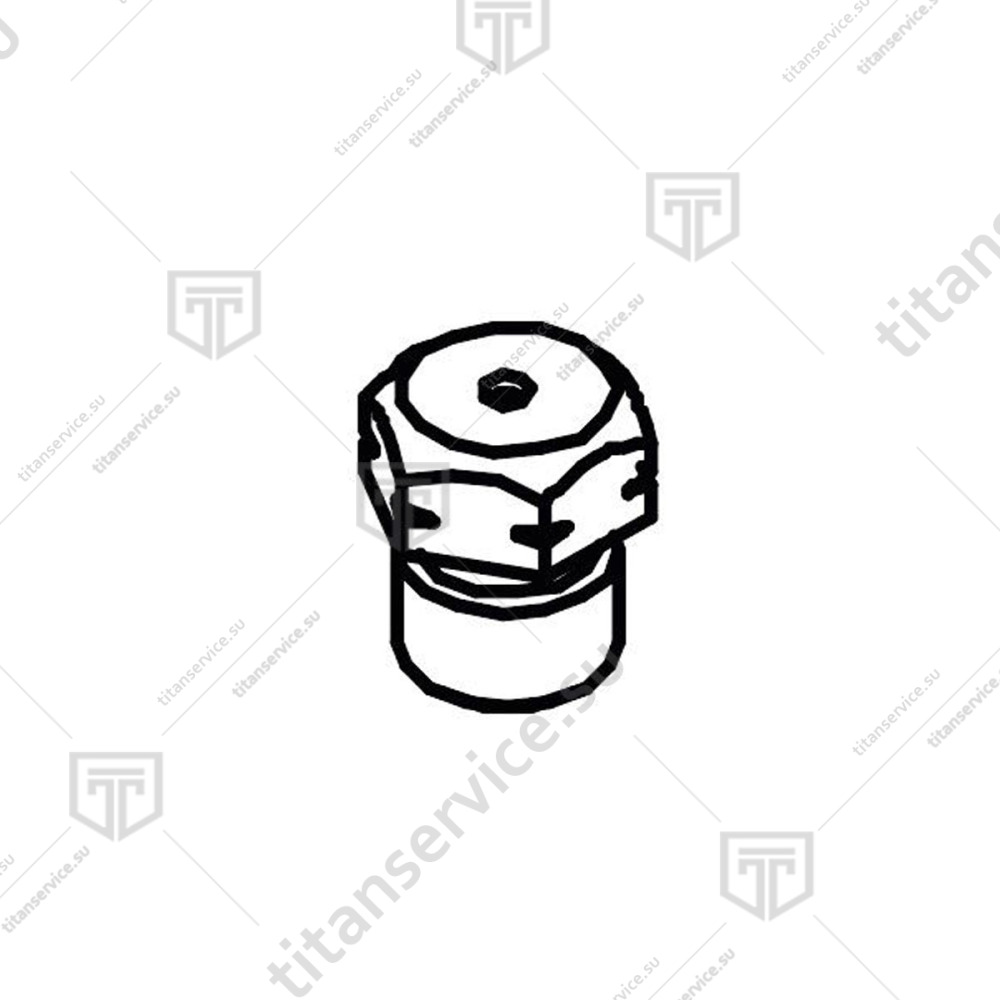 Отверстие жиrлера 0.8 CW510L для кофемашины Sanremo F18 SB 10054434 - фото №1